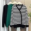 Otoño temprano talla grande mujer nuevo 200 kg hermana gorda diseño casual hebilla oblicua cordones chaqueta suéter 5106