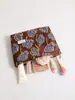 Bolsa de Cosméticos Morada con Flores Retro Frescas, Bolsa de Almacenamiento Portátil para Viaje, Bolso de Mano de Gran Capacidad, Neceser