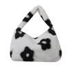 Invierno nuevo bolso de hombro de felpa femenino 2023 este año popular celebridad de internet flor fresca bolso de axila estilo coreano