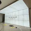 Caixa de Luz Iridescente Tyvek Caixa de Luz Iridescente RGB Outdoor Gradiente Dinâmico Parede de Fundo Luminosa Caixa de Luz Dinâmica