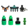 4/7 8/12 riego automático capilar y accesorios de riego conector de grifo tetina válvula de tres vías tipo Y 4