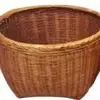 Cesta de Almacenamiento de Bambú Hecha a Mano, Cesta de Bambú Estilo Vintage para Exhibición en el Comedor, Cesta de Exhibición Estilo Rústico para Uso Doméstico