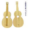 Marcador de Página de Flor Seca de Bambu Lembrança Artesanato Criativo DIY Design Fatias de Bambu Embossadas Corte em Formato Personalizado