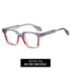 97727 Gafas de moda de comercio exterior europeo y americano con degradado de color, montura fina, montura TR90, antiluz azul