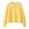 Chaleco de Punto Corto sin Mangas con Bolsillos de 13 Colores Estilo Amazon Transfronterizo Nuevo para Primavera y Otoño 2024 Ropa de Mujer Estilo Europeo y Americano