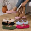 Nuevo Modelo de Verano 2026: Zapatos Casuales Cómodos para Mujer de Talla Grande, Diseño de Una Correa, Talla Única