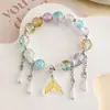 Pulsera de Joyería de Nuevo Estilo, Joyería de Cuentas de Cristal Estilo Coreano, Pareja, Estudiante, Pulsera Infantil, Joyería para Niñas al por Mayor