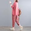 Conjunto Deportivo Casual Talla Grande para Mamá, Moda Verano 2026, Conjunto de Dos Piezas Holgado y Elegante de Manga Corta para Mujeres de Mediana Edad