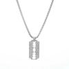 Nuevo Elegante Collar de Moda con Colgante de Diseño de Hoja con Diamantes Completos Joyería Cadena para Suéter Moda Hip Hop Europea y Americana
