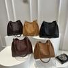 Bolso de Moda Casual con Patrón de Cocodrilo para Mujer 2025 Nuevo Bolso Bandolera de Primavera y Verano Bolso Tote Versátil Estilo Coreano Bolso de Axila de Nicho