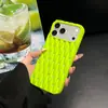 Aplicável à Capa de Celular de Tricô Vazado iPhone 18 Promax Apple 17 Dissipação de Calor Cobertura Completa Proteção Contra Queda