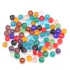 Nuevas Cuentas de Rueda de Cristal de Cristal Coloridas Hechas a Mano para Pulsera Collar Cuentas Sueltas Venta al por Mayor