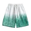 Pantalones Cortos Deportivos Jacquard Tridimensionales para Hombre Verano 2025 Nuevos Sueltos Casuales de Longitud Media para Adolescentes Versátiles Pantalones de Cinco Puntos