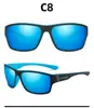 621 Gafas de Sol Polarizadas A prueba de Viento Gafas Deportivas para Montar Gafas de Sol Nuevas Gafas de Visión Nocturna para Conducir al Aire Libre