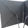 Barrera plegable tipo paraguas para protección de seguridad en escenas de accidentes de tráfico, control temporal y barrera de advertencia