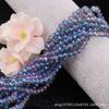 Cuentas de cristal cortadas en forma de rueda de 4/6/8 mm, cuentas planas de vidrio para manualidades, accesorios de joyería, pulseras, collares, cuentas de jade de imitación.