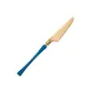 Acero inoxidable 304 cuchillo de hoja estrecha, tenedor y cuchara para uso doméstico, hotel, cuchillo y tenedor para bistec, cuchara para postre, acabado espejo, juego de cubertería occidental