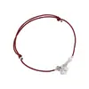 Pulsera de Plata de Ley S925 con Flor de Moneda para Mujer, Tejida a Mano, Diseño Simple de Estilo Chino Nuevo Joyería B6876