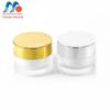 Frasco Acrílico Redondo Reto 50g Frasco Cosmético Frasco para Creme Frasco Facial com Toque Fosco