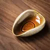 Bandeja de Pesaje y Dispensación de Granos de Café de Cerámica Estilo Dinastías Tang y Song, Taza de Peso y Plato Medidor de Granos