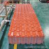 Azulejo de Resina Foshan Espesorado Capa Superior Sintética de ASA Azulejo de Plástico Nueva Construcción Rural Azulejo de Acero Plástico Ventas Directas de Fábrica