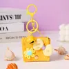 Colgante Pequeño Creativo DIY para Bolso de Cuero Llavero Lindo Colgante para Mochila Monedero Pequeño de Cuero Pequeño Regalo