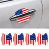 Amazon Bandera Americana Pegatina para Manija de Puerta de Coche Película Protectora para Tazón de Puerta Pegatina Resistente a Rayones Paquete de 4 Piezas