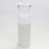 Copo térmico com anel branco é simples, portátil e conveniente de usar, adequado para levar em passeios após o exercício, bonito e elegante