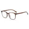 Nuevas gafas cuadradas estilo ins coreano para hombre, decoradas con tachuelas, monturas de gafas de moda únicas y modernas, gafas artísticas sin graduación