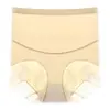 Calcinha Modeladora de Renda de Cintura Média para Controle da Barriga e Levantar o Bumbum para Mulheres, Emagrecimento, Cobertura da Pele, Respirável, Sem Costura, Calcinha com Controle da Barriga de Toque Nu para Mulheres