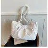Estilo Coreano Diseño de Nicho Artístico Lunares Estilo Universitario 2026 Nuevo Moderno Elegante Gran Capacidad Bolso de Hombro Tote