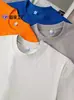 Camisetas Personalizadas Transfronterizas, Tops para Hombre de Manga Corta con Cuello Redondo y Tacto Frío Sorona, Ropa de Trabajo, Camisas Publicitarias, Ropa con Impresión de Logo y Bordado
