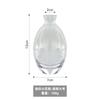 Vaso Pequeno Hidroponia de Mesa Transfronteiriço Sala de Estar Luxo Leve Flores Conjunto de Três Peças Artesanato de Comércio Exterior Mini Mobiliário