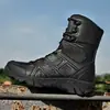Botas Militares Águila Negra Botas del Desierto Zapatos Impermeables para Senderismo al Aire Libre Botas de Combate Tácticas Protectoras de Entrenamiento Antideslizantes Resistentes al Desgaste para Hombre