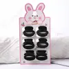 Pinza para el pelo pequeña trenzada de 2.5 cm, color café con leche, nueva, ovalada, para mechones rotos, flequillo, accesorios para la cabeza para niños, suministro transfronterizo