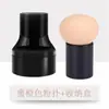 Set de Esponjas para Maquillaje Cabeza Redonda Cabeza de Champiñón Rubor Sombra de Ojos Huevo de Maquillaje Herramienta de Maquillaje Esponja que No Se Pega al Polvo Huevo de Belleza