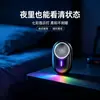 Nova máquina de barbear elétrica masculina atualizada com luzes de botão coloridas, mini máquina de barbear portátil recarregável para viagem