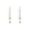 Pendientes de Ojo de Gato de Alta Gama con Estrella de Cinco Puntas, Estilo Fresco, Pendientes Elegantes con Borlas, Pendientes de Moda de Alta Gama para Mujer