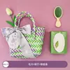 Bolsa tejida empresa de regalos para enviar bienestar al empleado día de la madre día de la enfermera regalo taza térmica ventilador traje de regalo para la mano