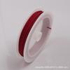 No. 72 hilos de jade encriptados de 0.8 mm de grosor hechos a mano DIY tejidos cuerda roja pulsera colgante material accesorios hilo para joyería