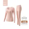 Ropa interior térmica personalizada para parejas, nueva, de algodón puro, gruesa, para otoño, para hombre y mujer, conjunto básico antibacteriano de algodón puro para invierno.