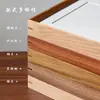 Marco de Fotos de Madera Maciza con Ensamblaje de Caja y Espiga, Marco de Fotos de Alta Gama, Madera de Cerezo, Madera de Nogal Negro, Personalización de Soporte de Exhibición al por Mayor