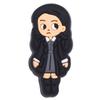 Miércoles Addams Transfronterizo Charms para Zapatos de Goma Suave de PVC Accesorios