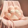 Almohada de Garra de Gato para Coche Manta Doble Uso Oficina Siesta Gadget Práctico Almohada Manta de Aire Acondicionado Cojín de Siesta Dos en Uno