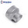 Zheng Cheng atacado conexões para tubos de ventilação material ferro galvanizado diâmetro variável flangeamento com cola/sem cola tamanho opcional