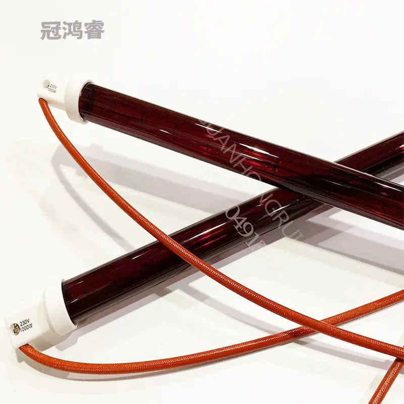 1000W-580MM红宝石加热灯管附图1