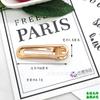 5,5- 8cm Metal Gota d'Água Vazado Bico de Pato Presilha Oval Quadrada Sem Costura para Cabelo Material para Artesanato DIY Presilha para Franja