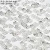 Liga Nova Estilo Chinês Acessórios Suporte Flor de Lótus Espaçador com Contas Pacote de Materiais para Pulseira de Contas Feita à Mão DIY Acessórios Prata Brilhante