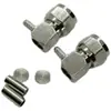 Conector F-C-JW-1.5 para cabo coaxial de RF e cabo de vídeo métrico aplicável ao cabo RG179 75 euros