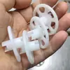 Rueda de 40 mm de diámetro exterior hecha de material PP/PE/PVDF/teflón, adecuada para máquinas de grabado de equipos de PCB, resistente a ácidos y álcalis
